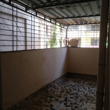Balcony in 2 BHK Apartment at Mahaavir Heights, Kalamboli Sector 16 – for Rent
