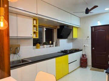 Kitchen in 3 BHK Apartment at Gangothri Nakshatra Pride, Narsingi – for Rent