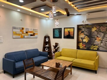 Living Room in 3 BHK Apartment at Gangothri Nakshatra Pride, Narsingi – for Rent