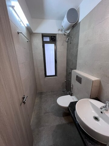 Bathroom in 2 BHK Apartment at Shapoorji Pallonji Alpine, Kandivali East – for Rent