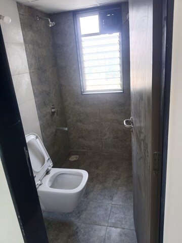 Bathroom in 1 BHK Apartment at Paranjape Trident Towers, Wakad – for Rent