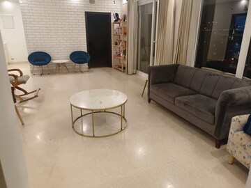 Living Room in 4 BHK Apartment at Prestige Misty Waters, Hebbal – for Sale