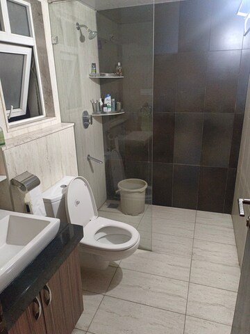 Bathroom in 4 BHK Apartment at Prestige Misty Waters, Hebbal – for Sale