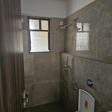 Bathroom in 3 BHK Apartment at Oxy Beaumonde, Viman Nagar – for Rent
