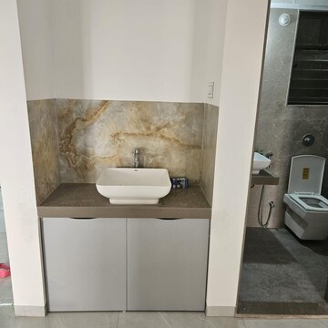 Bathroom in 3 BHK Apartment at Oxy Beaumonde, Viman Nagar – for Rent