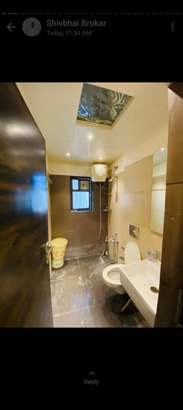 Bathroom in 3 BHK Apartment at Gala Lifestyle Haven, Near Nirma University On Sg Highway – for Rent