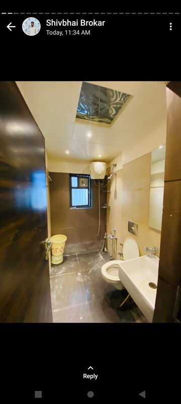 Bathroom in 3 BHK Apartment at Gala Lifestyle Haven, Near Nirma University On Sg Highway – for Rent