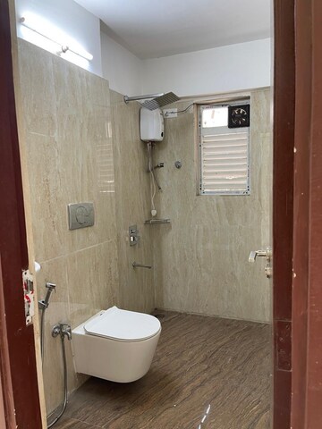 Bathroom in 1 BHK Apartment at Ruparel Orion, Chembur – for Rent