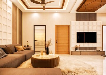 Living Room in 6 BHK Independent House at Chitrakoot – for Sale