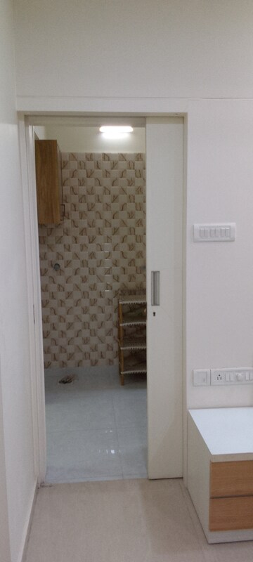 Bathroom in 3 BHK Apartment at Paranjape Schemes Royal Court, Andheri East – for Rent