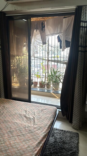 Balcony in 2 BHK Apartment at Ashwa Heights, Mulund West – for Rent