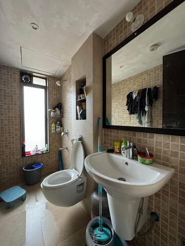 Bathroom in 1 BHK Apartment at Lodha Splendora, Ghodbunder Road – for Sale