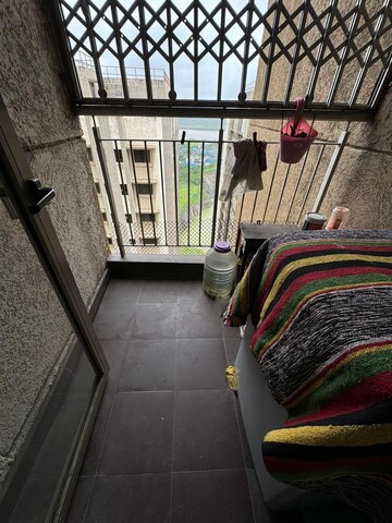 Balcony in 1 BHK Apartment at Lodha Splendora, Ghodbunder Road – for Sale