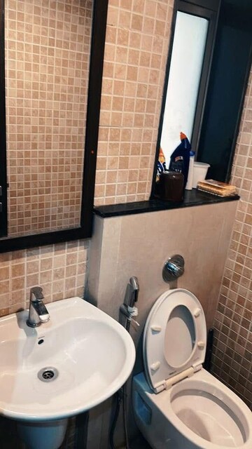 Bathroom in 1 BHK Apartment at Lodha Splendora, Ghodbunder Road – for Sale