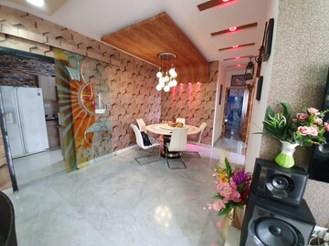 Living Room in 3 BHK Apartment at Lodha Luxuria Priva, Majiwada – for Sale