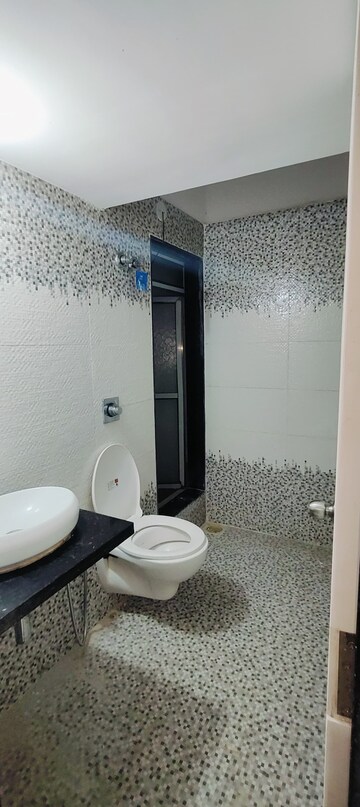 Bathroom in 2 BHK Apartment at Sanghvi Ecocity Woods, Mahajanwadi – for Rent