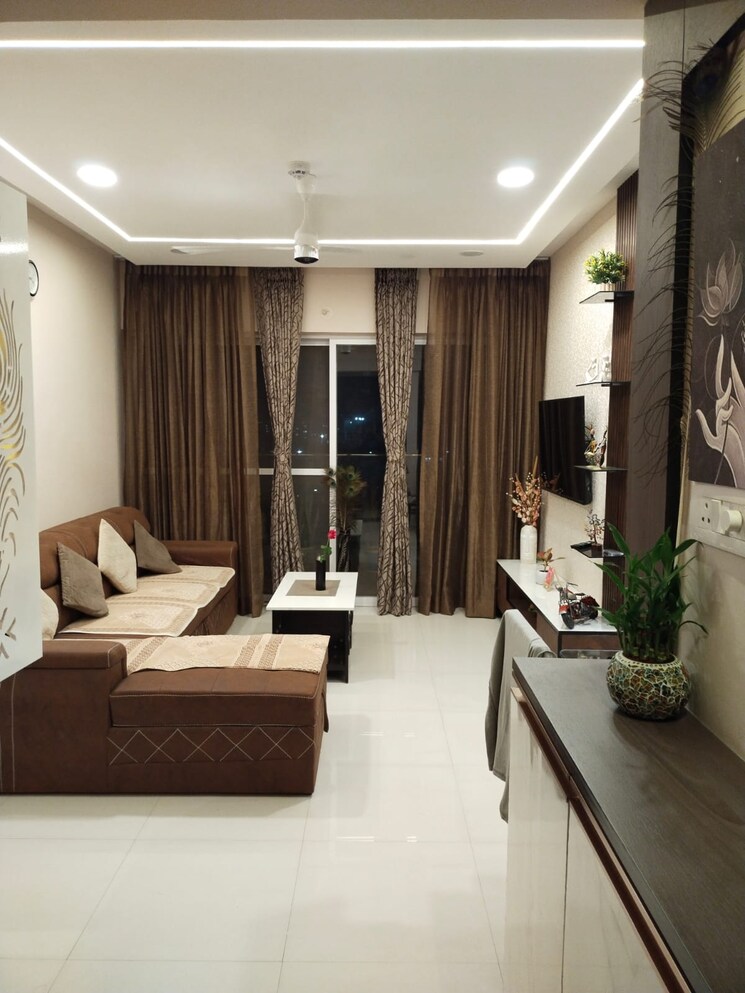 Living Room, mantra-monarch 2 Bedroom 790 Sq.Ft. Apartment In Balewadi Pune 7907359