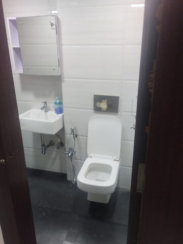 Bathroom in 2 BHK Apartment at N K Mayaank Heights, Borivali West – for Rent