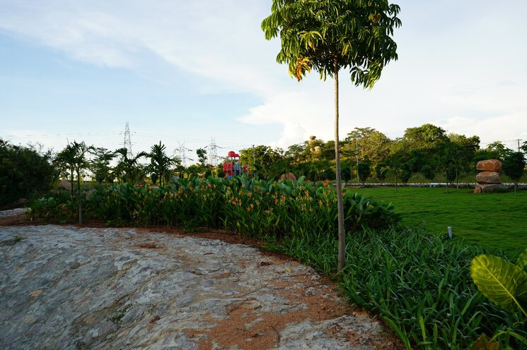 Garden, silver-city-kothur  165 Sq.Yd. Plot In Kothur Hyderabad 7907500