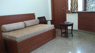 Bedroom in 1 BHK Builder Floor at Ansal Sushant Lok I, Sector 43 – for Rent