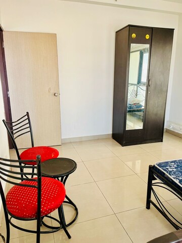 Master Bedroom in 1 BHK Builder Floor at Paranjape Blue Ridge, Hinjewadi – for Rent