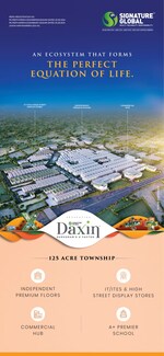 3 BHK + Servant Room,Study Room 1850 Sq.Ft. Apartment in Signature Global Daxin Vistas