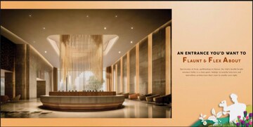 Living Room in 3 BHK Apartment at Signature Global Daxin Vistas, Bhondsi – for Sale