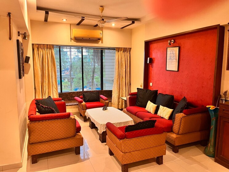 Living Room, salasar-brij-bhoomi-phase-iii 3 Bedroom 1350 Sq.Ft. Apartment In Bhayandar West Thane 7907631