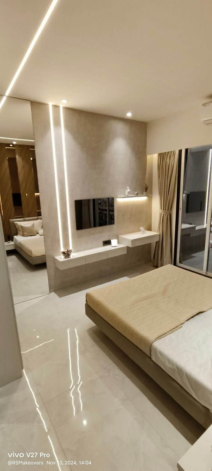 Master Bedroom, agarwal-and-doshi-complex 2 Bedroom 650 Sq.Ft. Apartment In Vasai West Palghar 7907674