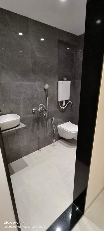 Bathroom in 2 BHK Apartment at Agarwal And Doshi Complex, Vasai West – for Sale