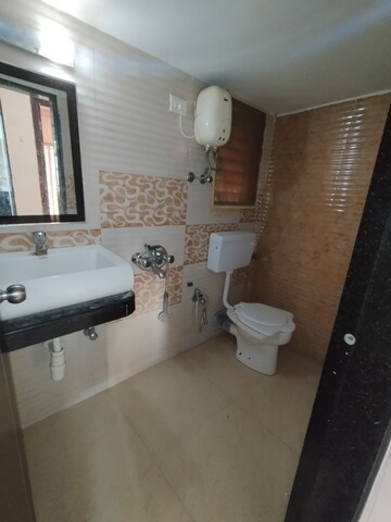 Bathroom in 2 BHK Apartment at Agarwal Lifestyle, Virar West – for Rent