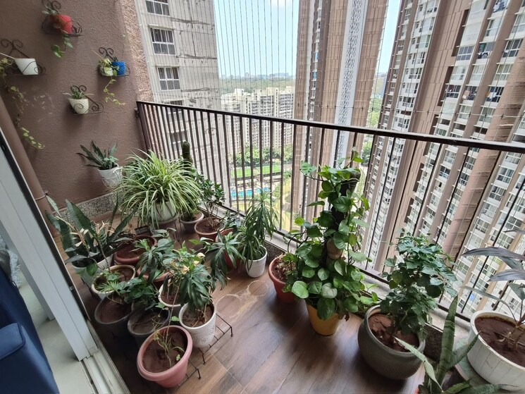 Balcony, runwal-forests 3 Bedroom 1081 Sq.Ft. Apartment In Kanjurmarg West Mumbai 7907733