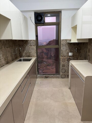 Kitchen in 2 BHK Apartment at Kanakia Silicon Valley, Powai – for Rent
