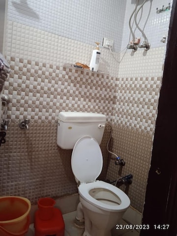 Bathroom in 2 BHK Builder Floor at Dwarka Mor – for Rent