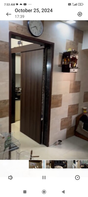 Living Room in 1 BHK Apartment at Elina Tower, Mira Road – for Rent