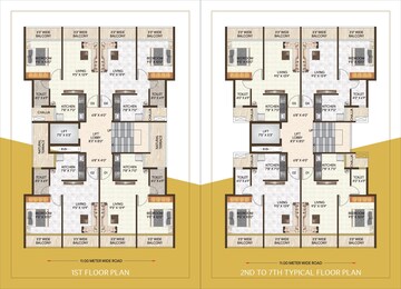 Floor Plan in 1 BHK Apartment at Ulwe – for Sale