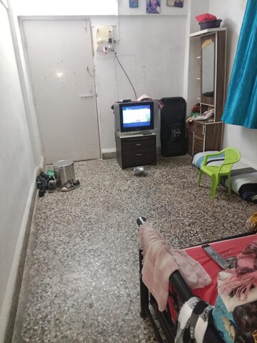 Master Bedroom in 1 RK Apartment at Navbharat Sahyog CHS, Goregaon East – for Rent