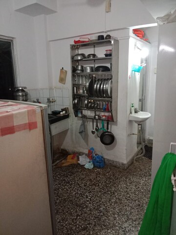 Master Bedroom in 1 RK Apartment at Navbharat Sahyog CHS, Goregaon East – for Rent