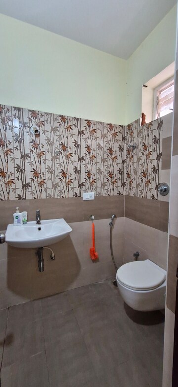 Bathroom in 2 BHK Builder Floor at Kondapur – for Rent