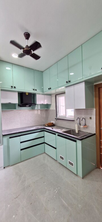 Staircase in 3 BHK Builder Floor at Kondapur – for Rent