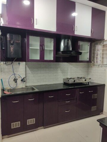 Kitchen in 3 BHK Builder Floor at Kondapur – for Rent