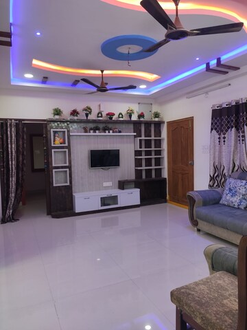 Living Room in 3 BHK Builder Floor at Kondapur – for Rent