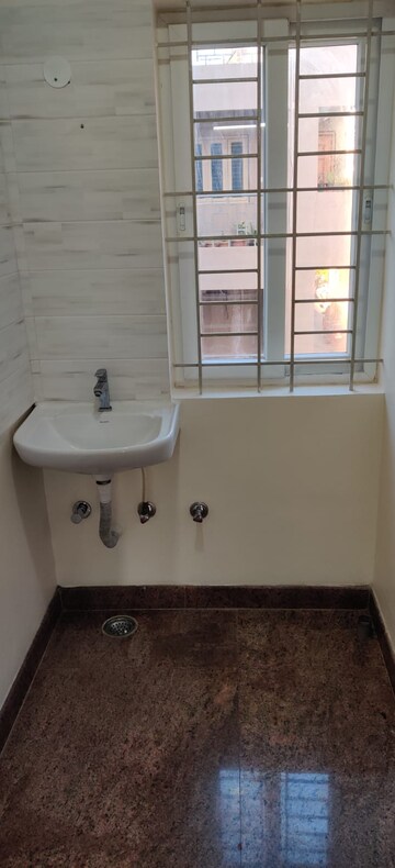 Bathroom in 1 BHK Builder Floor at Manju mansion, Vignana Nagar – for Rent