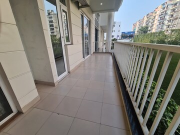 Balcony in 3 BHK Apartment at Motia Blue Ridge, Dhakoli Village – for Sale