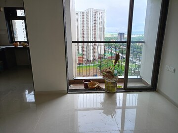 Balcony in 2 BHK Apartment at Runwal Eirene, Balkum Pada – for Rent