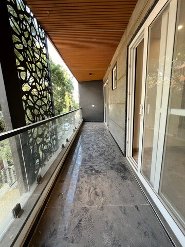 Balcony in 3.5 BHK Apartment at Paschim Vihar – for Rent