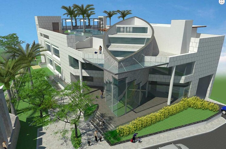 Exterior View, tellapur 4 Bedroom 4300 Sq.Ft. Villa In Tellapur Hyderabad 7908030