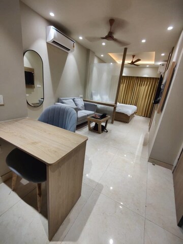 Living Room in 1 BHK Apartment at Omaxe The Nile, Sector 49 – for Rent