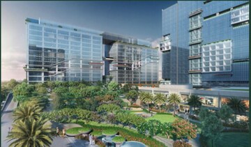  Office Space – Exterior View View at CRC The Flagship, Sector 140a - for Sale