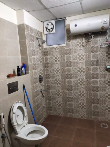 Bathroom in 3 BHK Apartment at Alliance The Eminence, Singhpura – for Rent